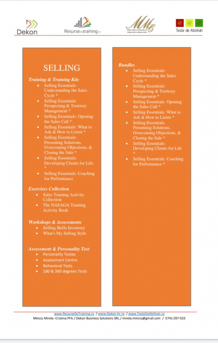 Kit/ Workshop - MONEDA COMUNA / COMMON CURRENCY (Antrearea competentelor de COOPERARE si COMPETITIVITATE) [8]
