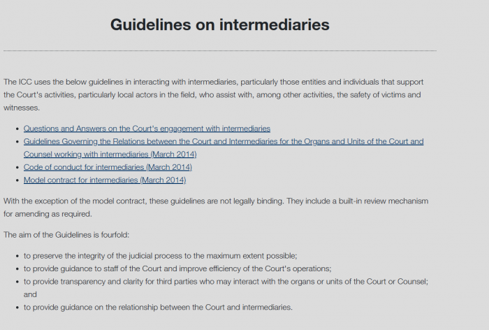 Resurse legislative si rapoarte - CURTEA PENALA INTERNATIONALA / International Criminal Court [9]