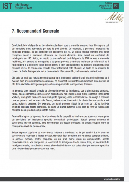 Test de Inteligenta IST (adulti - tineri- adolescenti) - Evaluator licentiat Mirela Minciu (Gîlcă) [8]