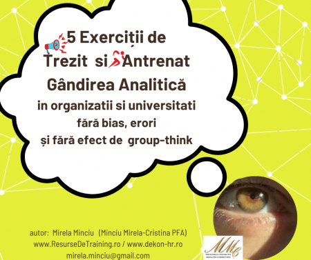 Gândire analitică - 5 Exercitii de Antrenare a Gândirii Analitice si Găsirea de Solutii
