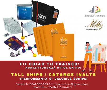 Kit/ Workshop - CATARGE INALTE / TALL SHIPS (Antrenarea Competentelor de STABILIRE OBIECTIVE, OPTIMIZARE; CREATIVITATE; PERFORMANTA CALITATIVA SI CANTITATIVA) [1]