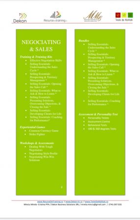 Kit/ Workshop - MONEDA COMUNA / COMMON CURRENCY (Antrearea competentelor de COOPERARE si COMPETITIVITATE) [3]