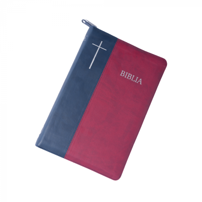 Biblie 076 ZTI - bleumarin - vișiniu [2]