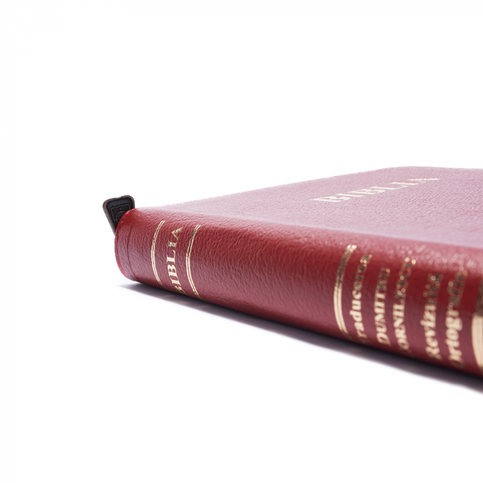 Biblie medie 057 ZTI - roșu, fermoar [3]