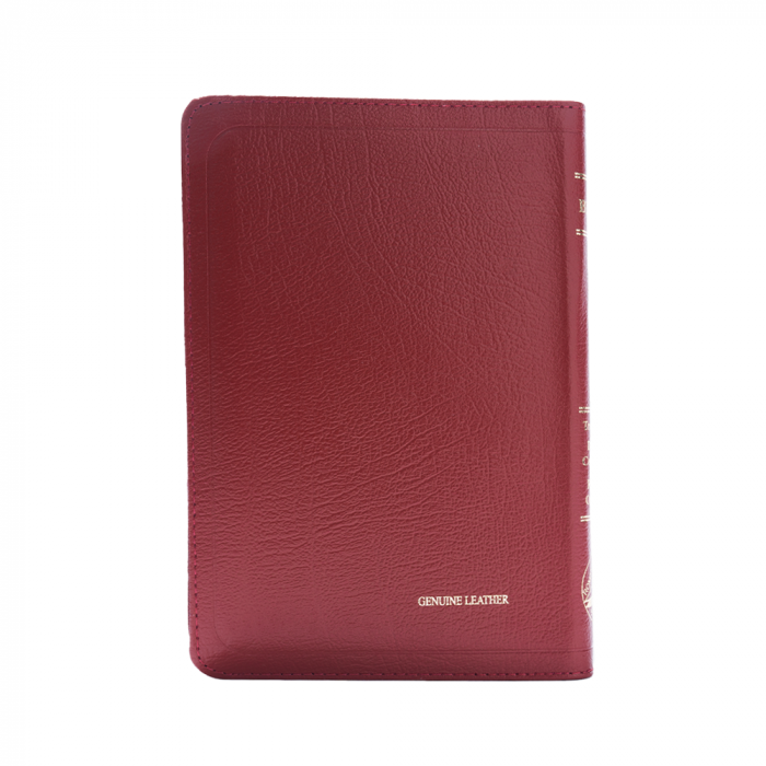 Biblie medie 057 ZTI - roșu, fermoar [5]