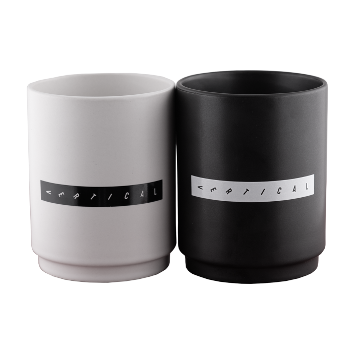 Cană Banda Vertical-Alb [3]