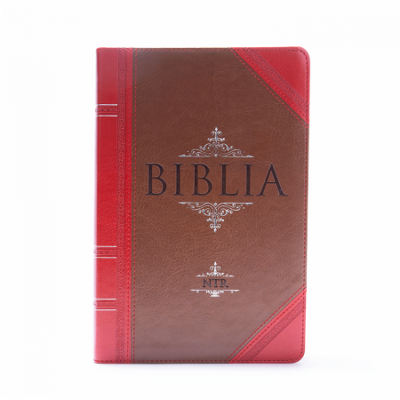 Biblii - Biblia Noua Traducere Românească (NTR) - Vintage - roșu și maro - ediția a IV-a