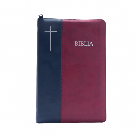 Biblie 076 ZTI - bleumarin - vișiniu [0]