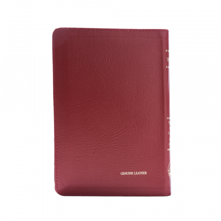 Biblie medie 057 ZTI - roșu, fermoar [4]