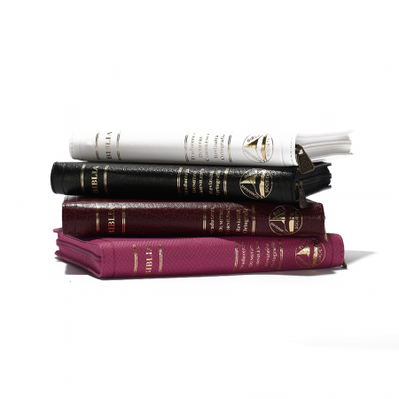 Biblie medie 057 ZTI - vișiniu, fermoar [4]