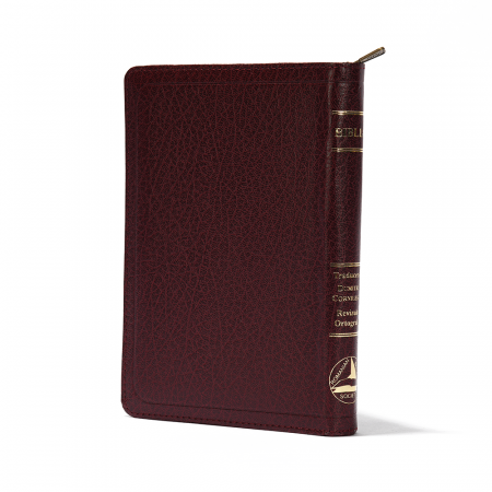 Biblie medie 057 ZTI - vișiniu, fermoar [2]