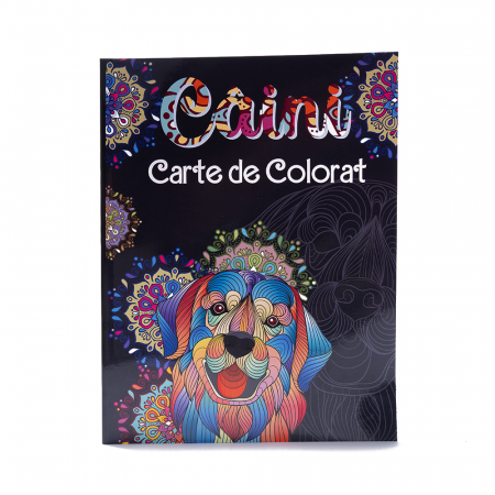 Cărți Copii - Câini - Carte de colorat