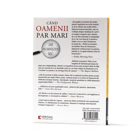 Când oamenii par mari iar Dumnezeu mic [1]