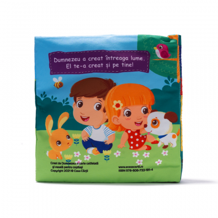 Creat de Dumnezeu - Carte din material textil [2]
