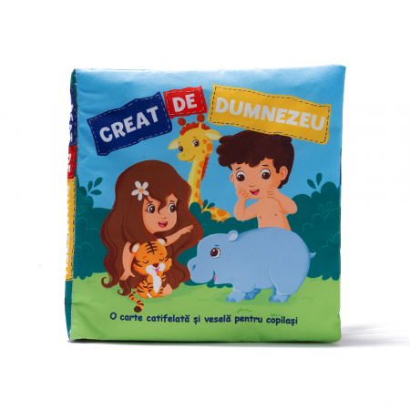 Bebe - Creat de Dumnezeu - Carte din material textil
