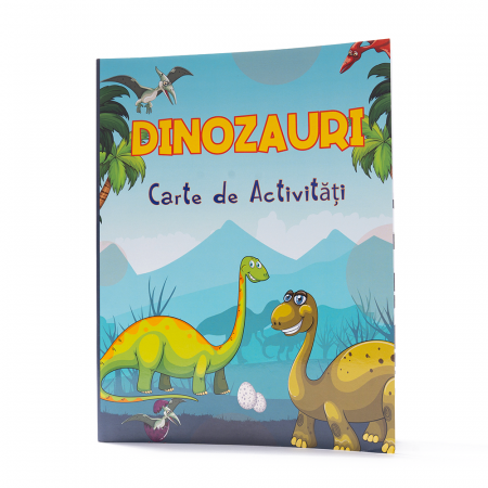 Cărți de Jocuri și Activități - Dinozauri carte de activități