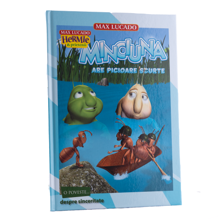 Cărți Copii - HERMIE MINCIUNA ARE PICIOARE SCURTE