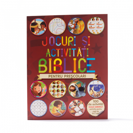 Cărți de Jocuri și Activități - Jocuri și activități biblice pentru preșcolari