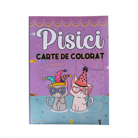 Pisici - Carte de colorat [0]