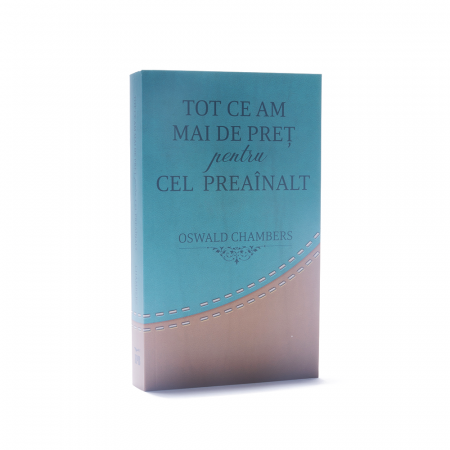 Devoționale/Meditații Biblice - Tot ce am mai de preț pentru Cel Preaînalt - albastru - Ediție de buzunar