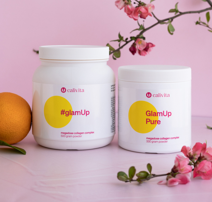 GlamUp Pure, CaliVita, 330 g, amestec sinergic de: colagen (10g!), acid hialuronic și antioxidanți naturali [3]