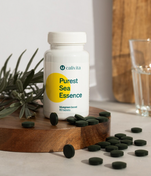 Purest Sea Essence, CaliVita, 60 tablete, produs cu spirulina [3]