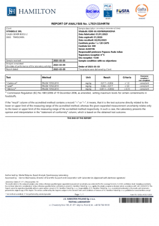 Ashwagandha KSM-66 Vitabolic | 120 capsule | Reducerea stresului & echilibru hormonal [1]