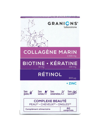 Piele, Par, Unghii - Complexe Beaute Piele Par Unghii Granions 60cps | Colagen & Biotină