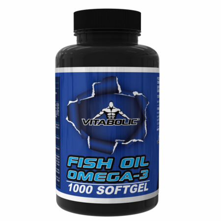 Acizi grasi nesaturati - Vitabolic Fish Oil Omega 3 1000mg | Ulei de pește pur | 120 capsule