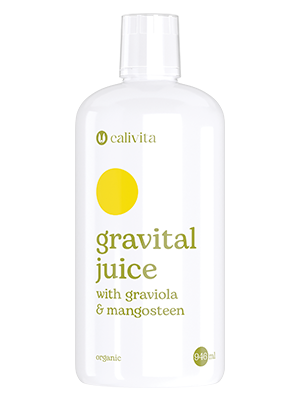Imunitate - GraVital Juice Calivita 946ml | Suc Bio de Graviola & Mangostan