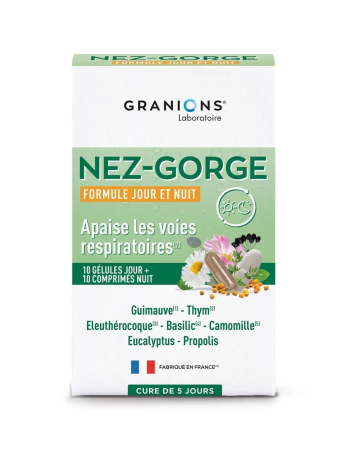 Imunitate - Granions Nez-Gorge Zi & Noapte 10cap+10comp | Nas & Gât