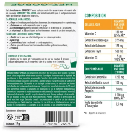 Granions Nez-Gorge Zi & Noapte 10cap+10comp | Nas & Gât [1]