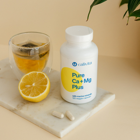 Pure Ca+Mg Plus, CaliVita, 120 capsule, calciu si magneziu [2]