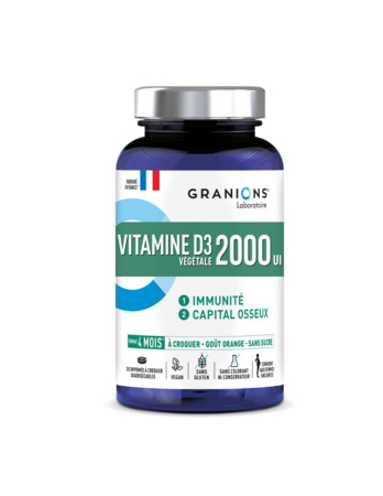 Vitamine - Vitamine D3 Vegetala 2000 UI Granions 30cps Masticabile