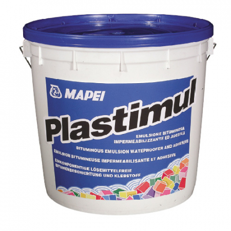 Hidroizolatii - Emulsie bituminoasa Mapei Plastimul 20kg