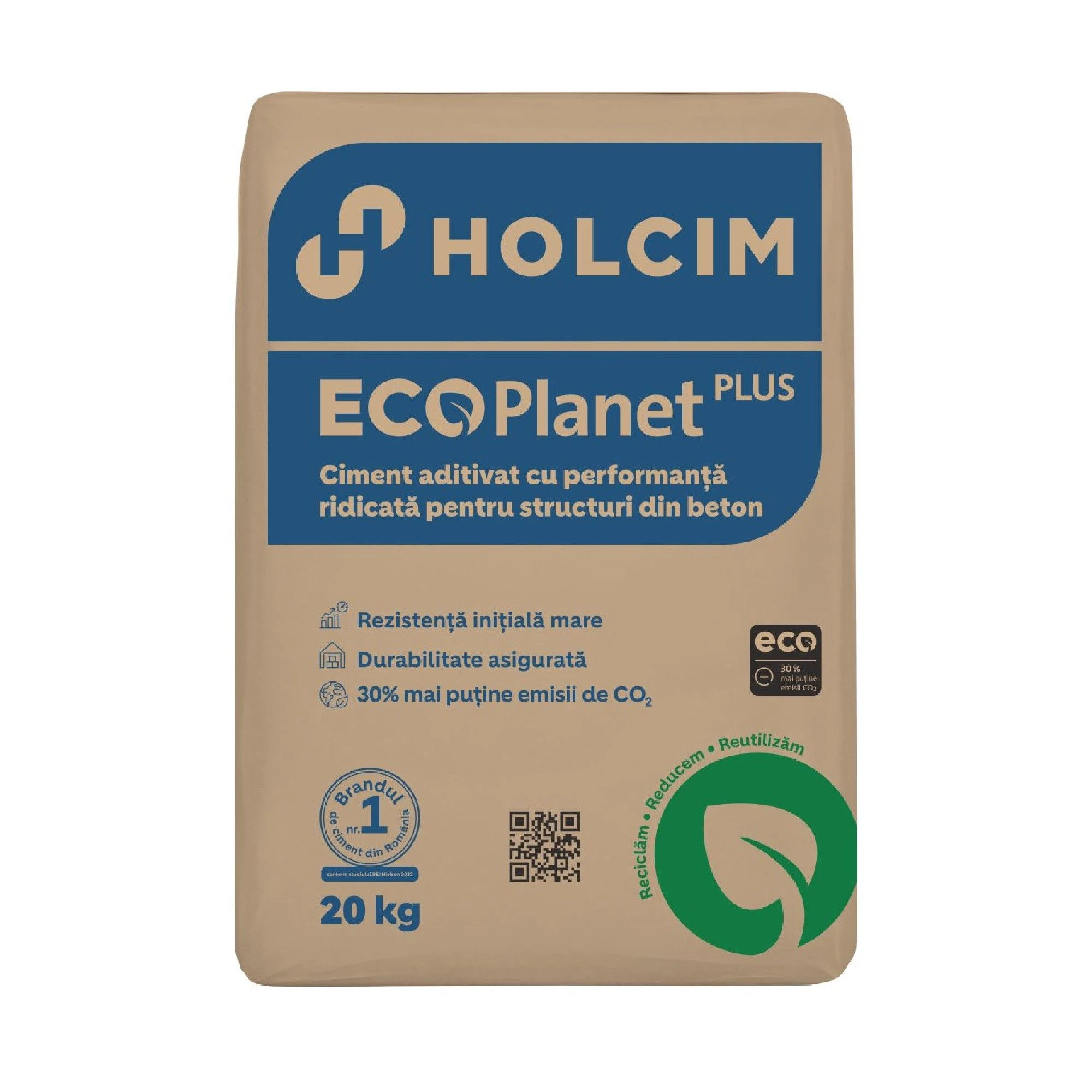Ciment, Lianti, Var - Holcim Ecoplanet 20kg