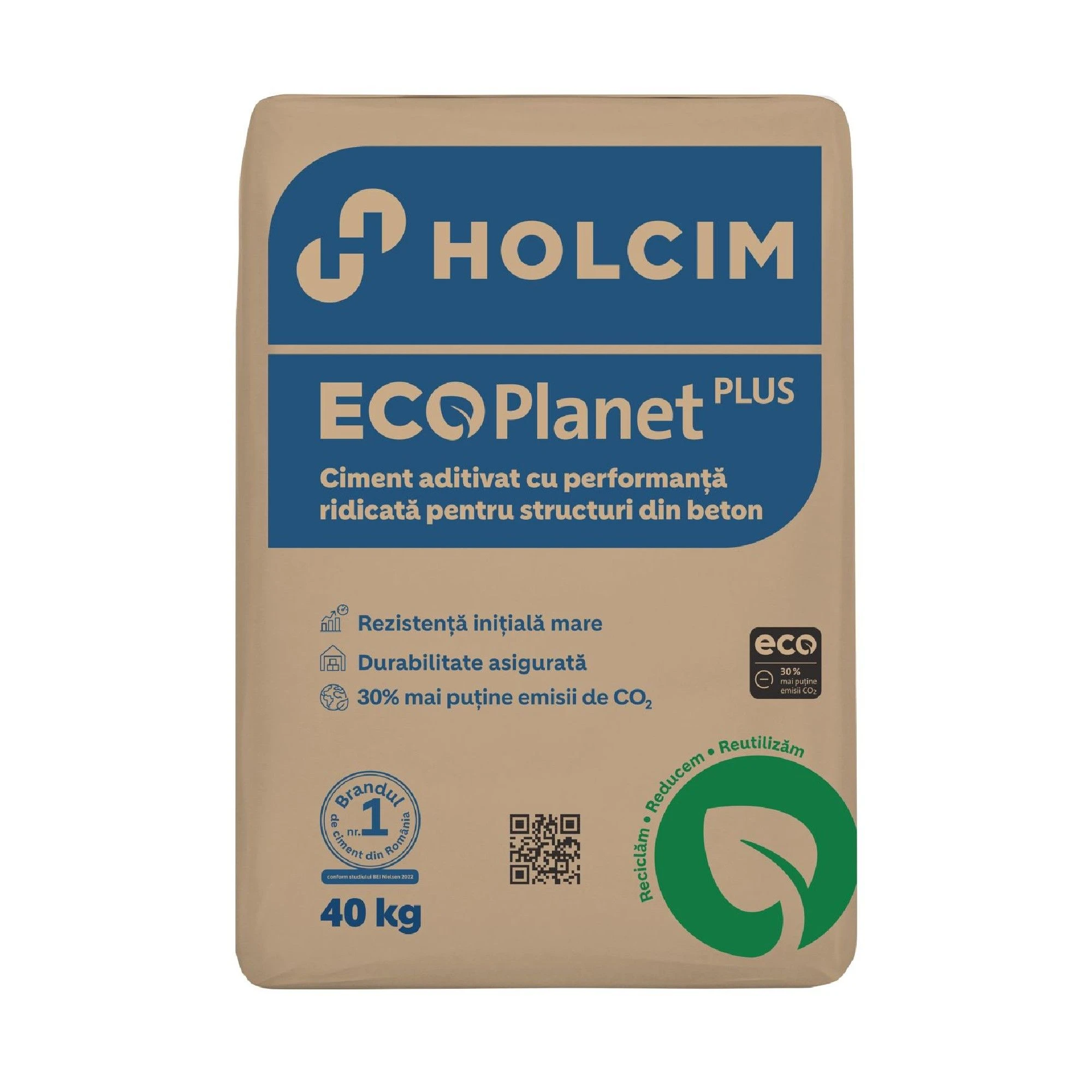 Ciment, Lianti, Var - Holcim Ecoplanet 40kg