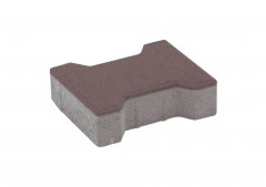 Curte si gradina - Pavaj Elpreco Behaton 6cm maro