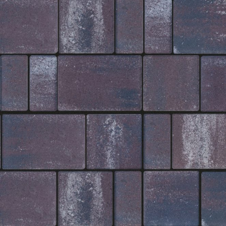 Curte si gradina - Pavaj Semmelrock Rettino combi 4cm albastru patinat