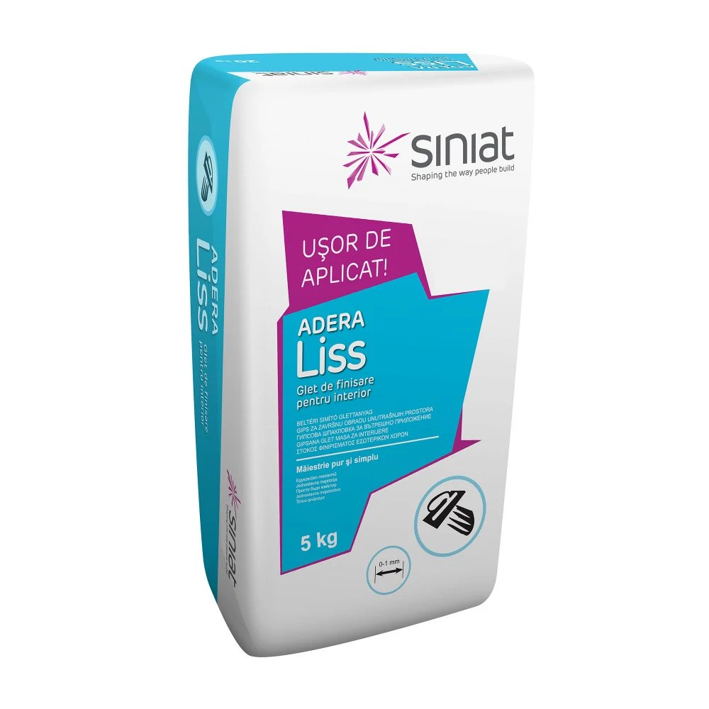 Glet - Siniat Adera Liss 20kg