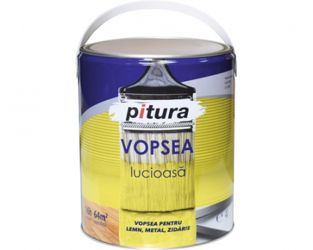 Vopsele pentru lemn si metal - Vopsea alchidica Kober Pitura 4L