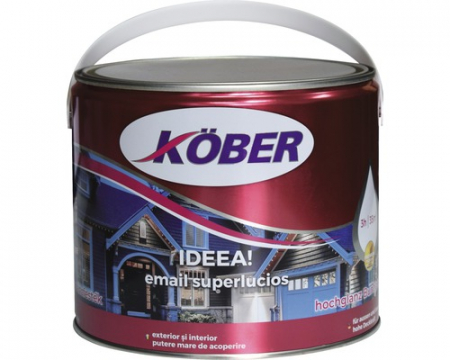 Vopsele pentru lemn si metal - Vopsea alchidica pentru lemn/metal Kober Ideea 4L