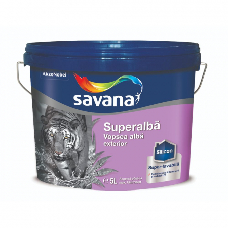 Vopsele - Vopsea lavabila exterior Savana 5L