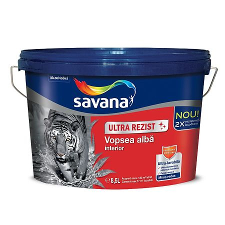 Vopsele - Vopsea lavabila Savana Ultra Rezist 8.5L