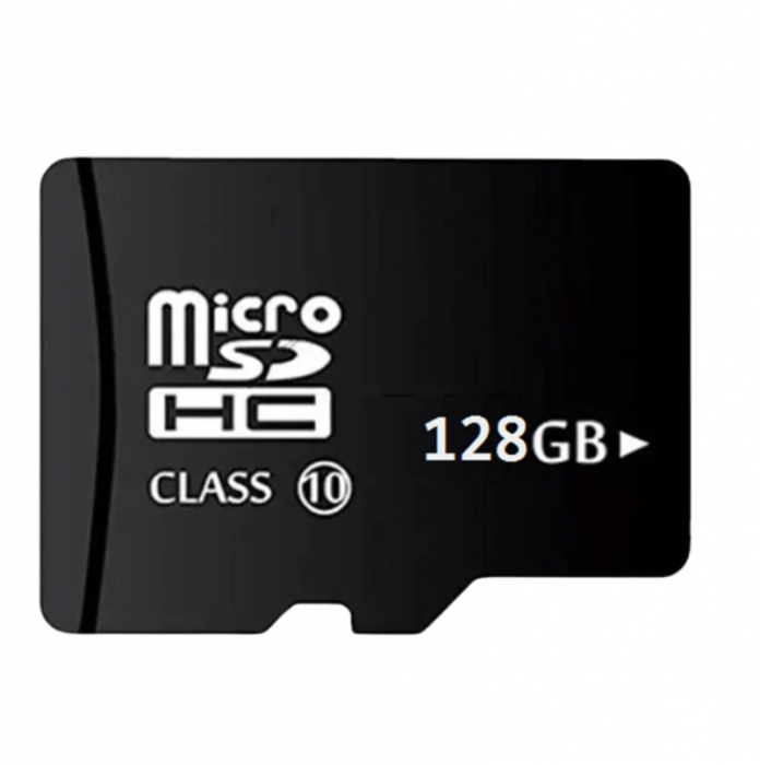 Card de memorie MicroSD, 128 GB, Clasa 10, pentru telefon, camera video de supraveghere, aparat foto, rezistent la apa IPX6 [1]