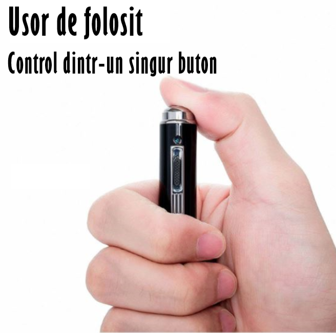 Pix Spion cu Camera 1080 Full HD si Microfon, Inregistrare Audio Video, Foto, Aparat Spion cu Camera Ascunsa [4]