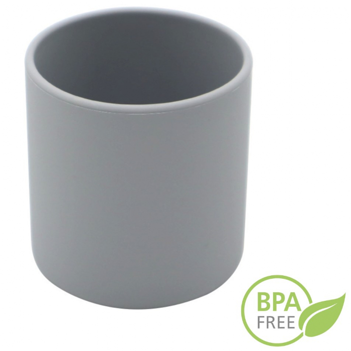 Set Complet Diversificare din Silicon, Farfurie cu Tacamuri, Bavetica, Cana-Pahar, Bol cu Lingura si Furculita, Olive [14]