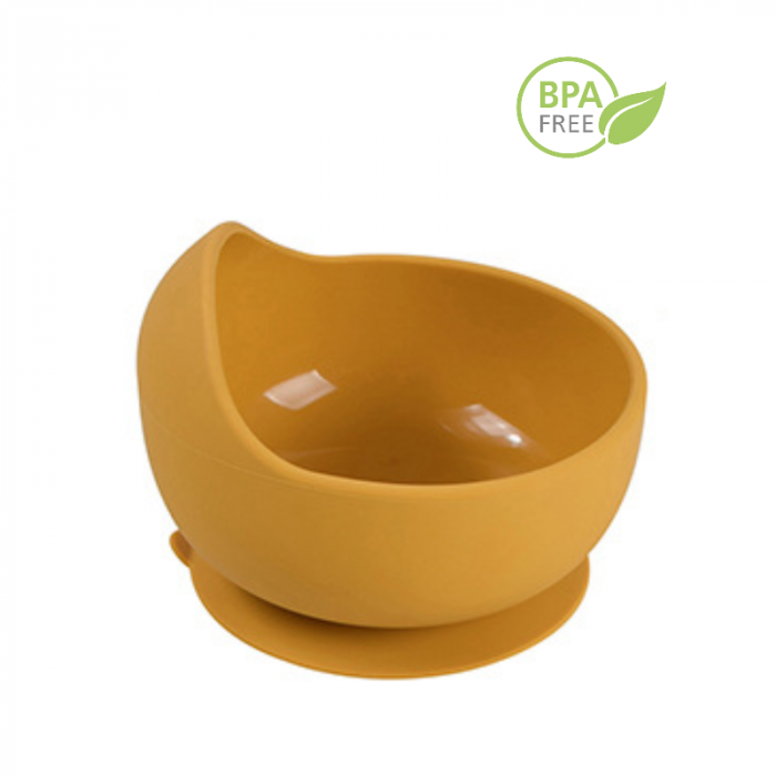 Set Complet Diversificare din Silicon REVOSE™, Farfurie cu Tacamuri, Bavetica, Cana-Pahar, Bol cu Lingura si Furculita, Mango [12]