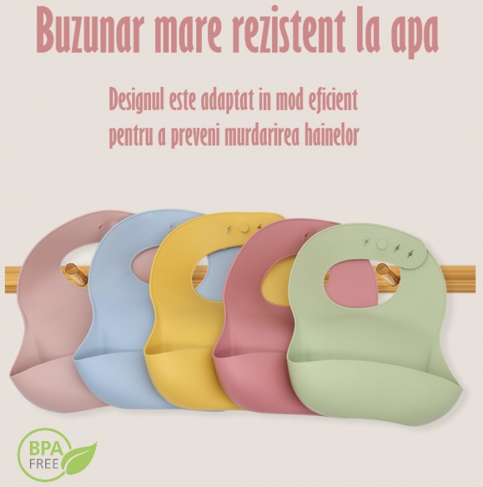 Set Complet Diversificare din Silicon REVOSE™, Farfurie cu Tacamuri, Bavetica, Cana-Pahar, Bol cu Lingura si Furculita, Mango [7]