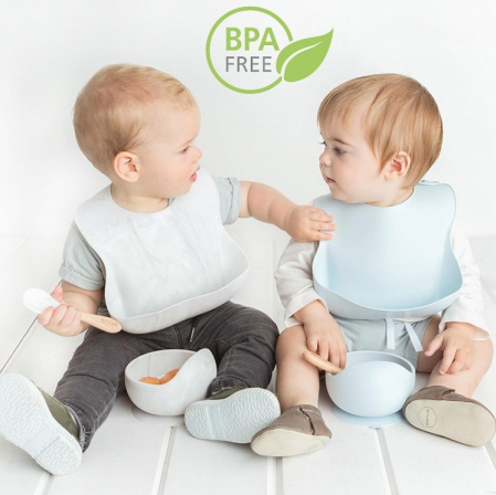 Set Complet Diversificare din Silicon REVOSE™, Farfurie cu Tacamuri, Bavetica, Cana-Pahar, Bol cu Lingura si Furculita, Mango [7]